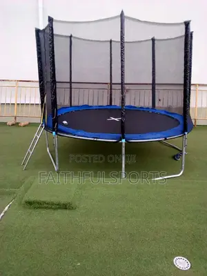 10ft Trampoline With Ladder