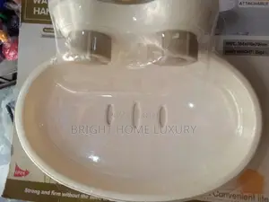 Plastic Strong Wall Attachable Soap Dish