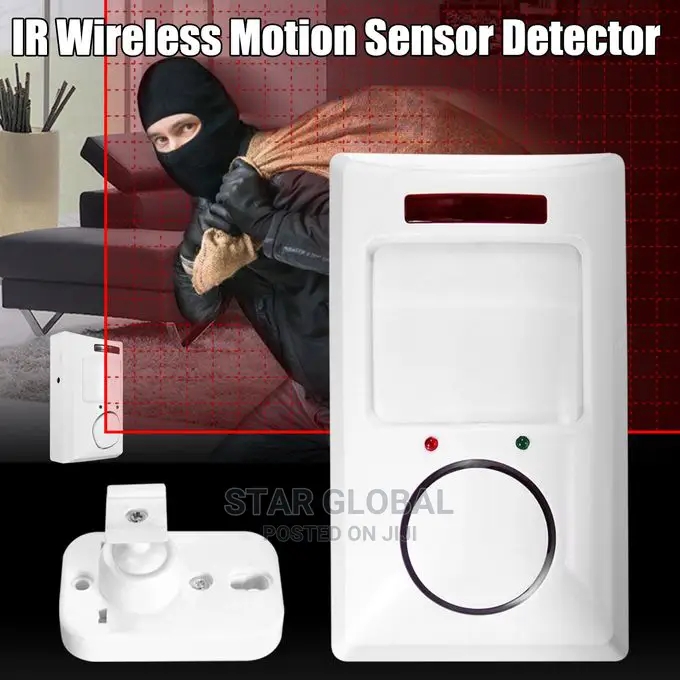 Wireless PIR Motion Infrared Sensor 2 Remote Controller
