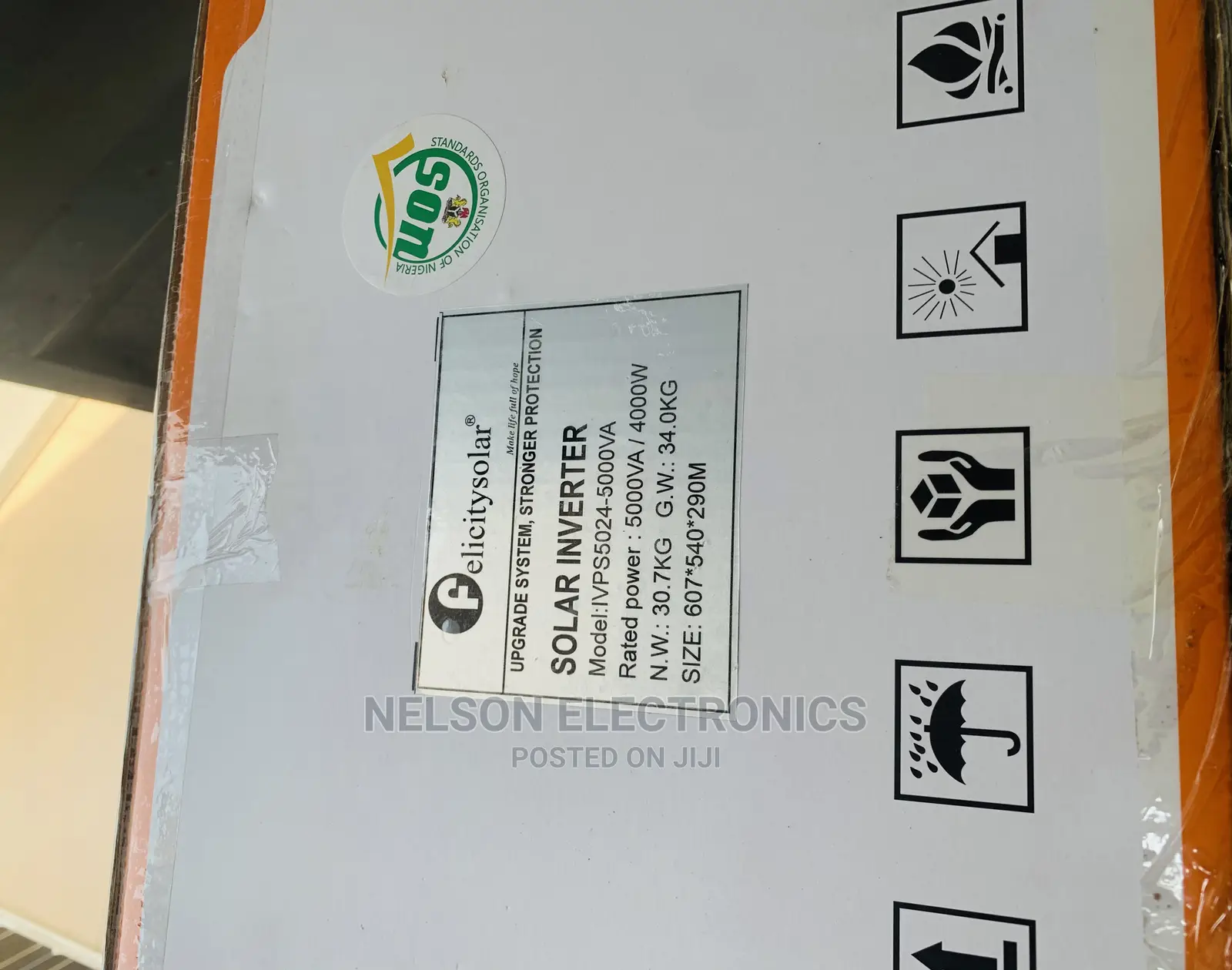 5kva 24volt Felicity Solar Inverter Pure Sine Wave