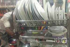 Dish Rack Stainless Still Three Step