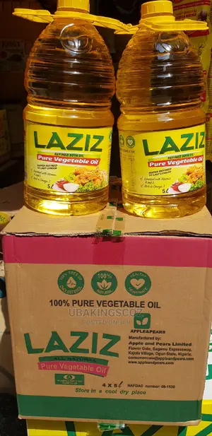Laziz Vegetable Oil. 5l
