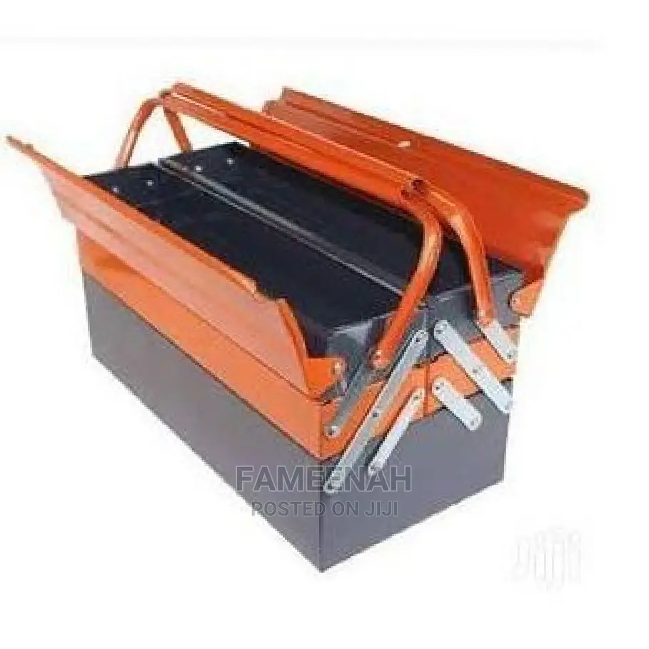5 Compartments Empty Tool Box