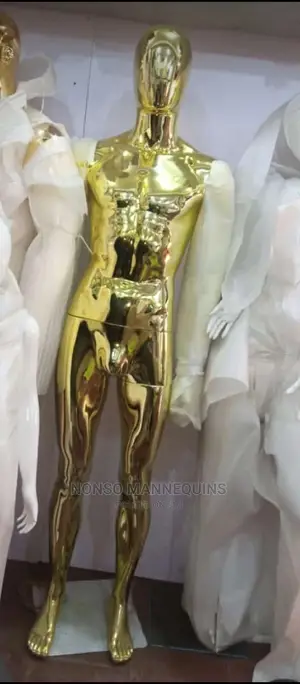 Gold Male Full Body Display Mannequin