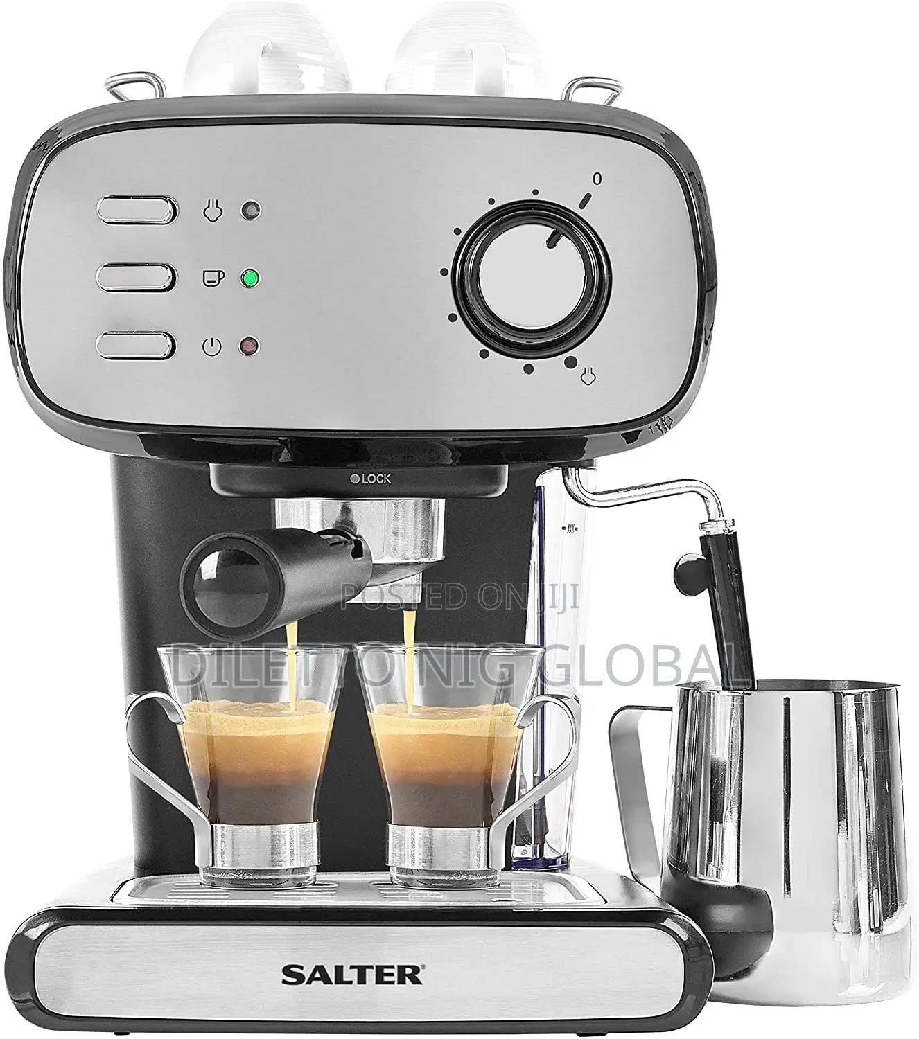 Salter Caffé Barista Pro Espresso Machine and Coffee Maker