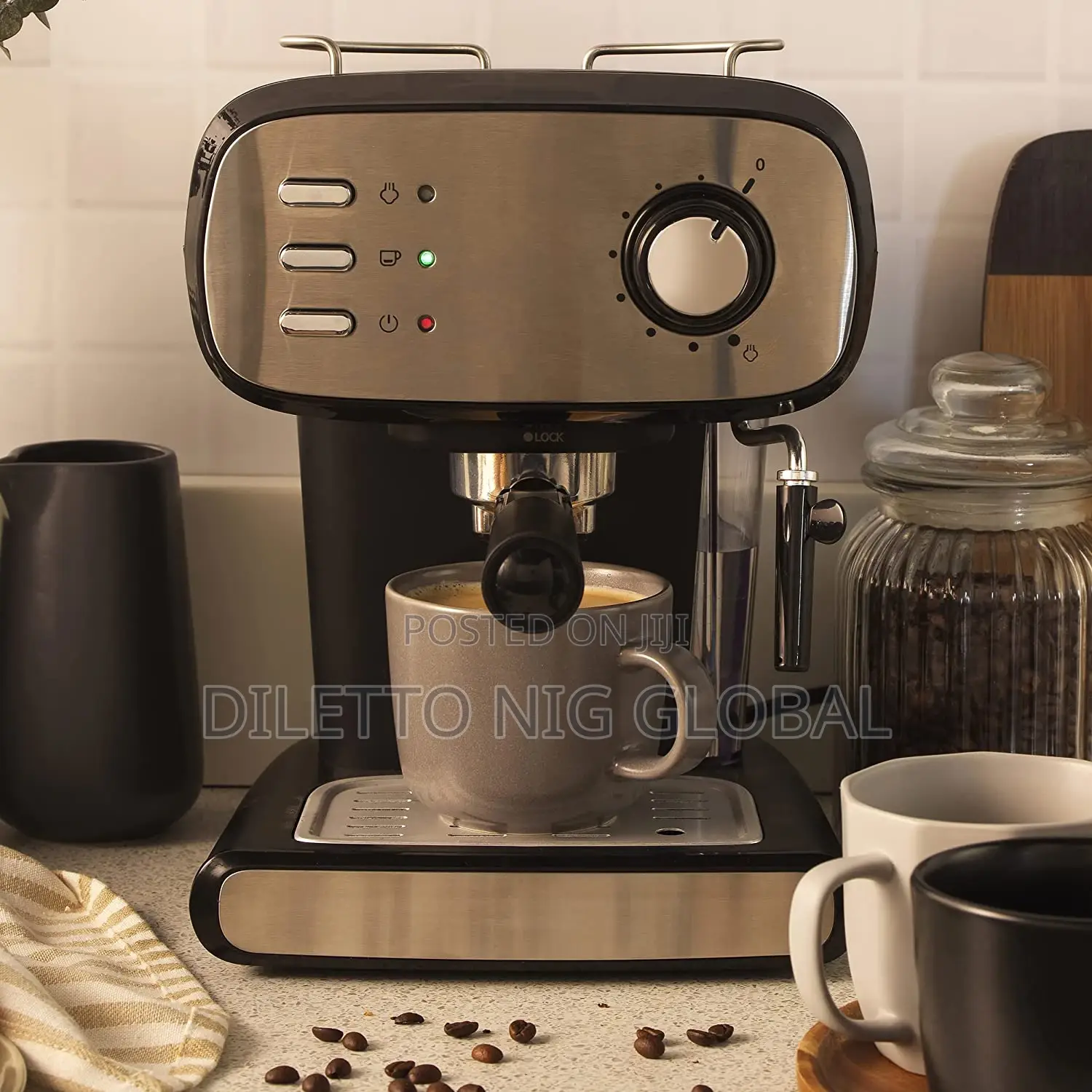 Salter Caffé Barista Pro Espresso Machine and Coffee Maker