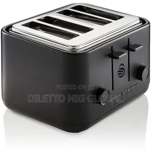 Swan Stealth 4 Slice Toaster