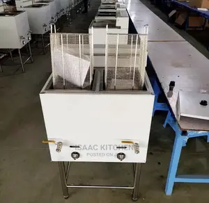 Industrial Gas Deep Fryer Standing