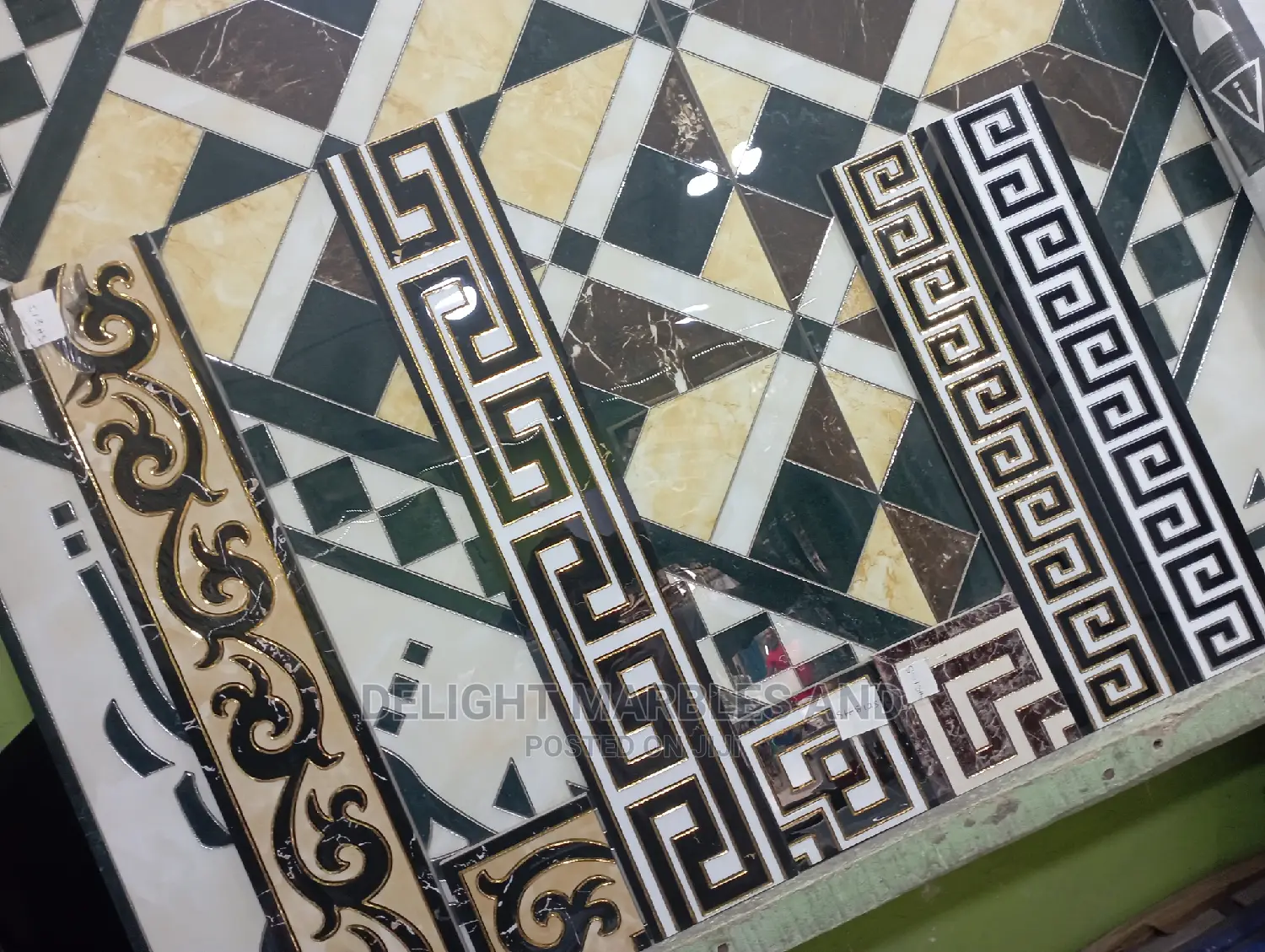 Quality Designed/Decorated Floor Skirting Tiles.