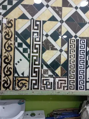 Quality Designed/Decorated Floor Skirting Tiles.