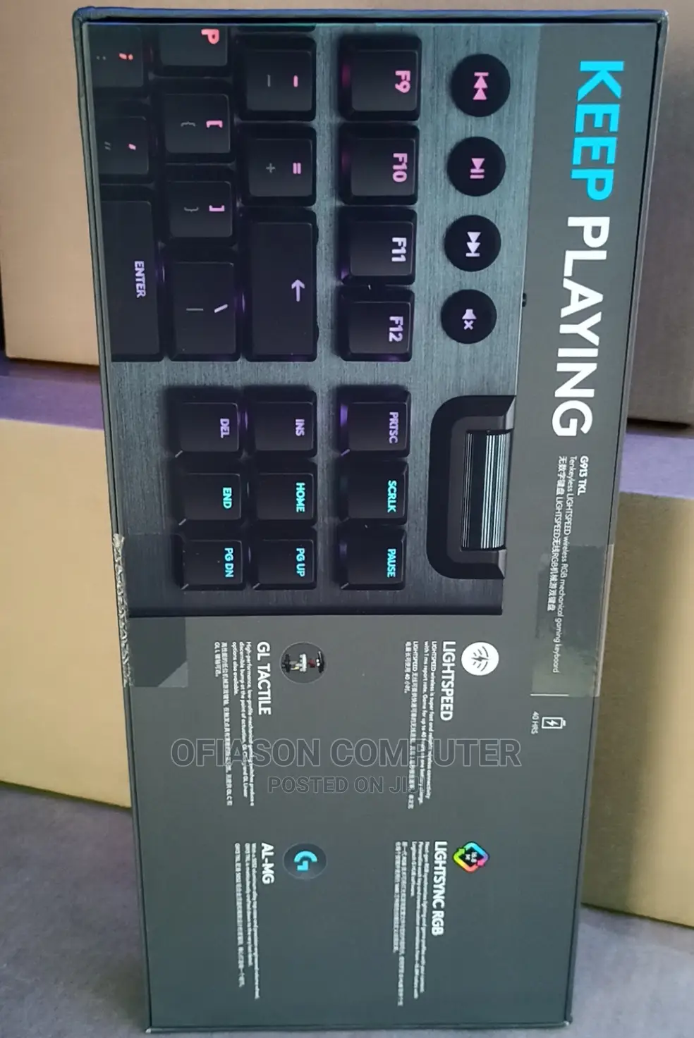 Logitech G913 TKL Gaming Keyboard