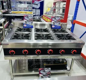 6burner Gas Cooker Without Oven