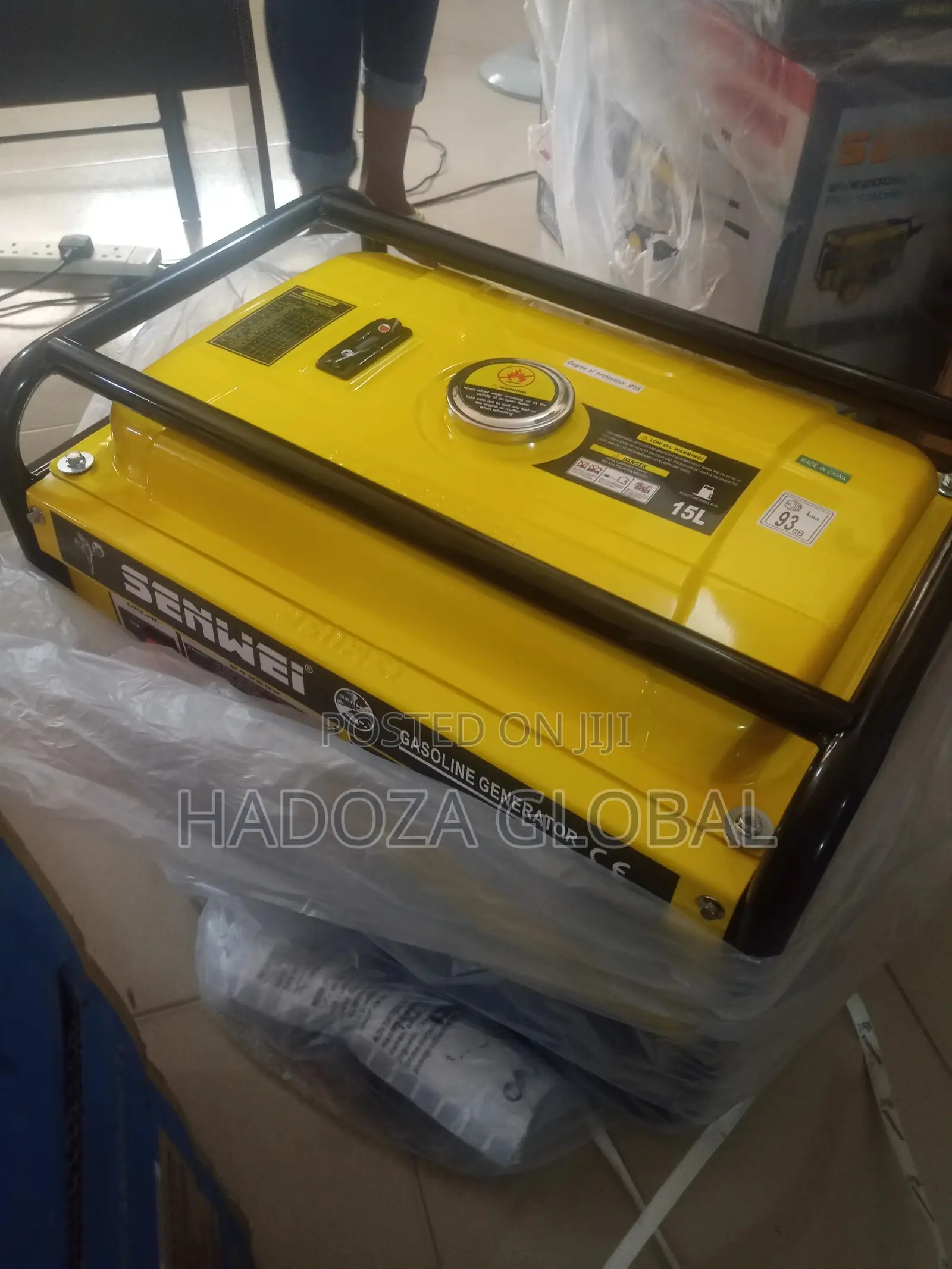 Senwei 3.5kva Manual Start Gasoline Generator.