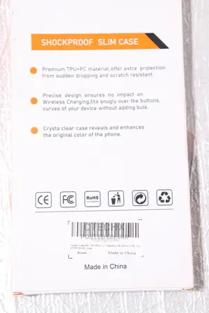 iPhone 12 Pro Clear Case With Silver Trim