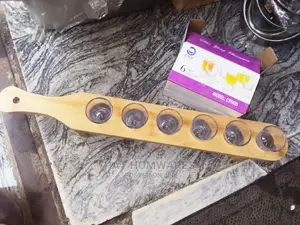 Tequila Shot Glasses Wooden Rack