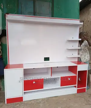 Modern Tv Stand With Console.