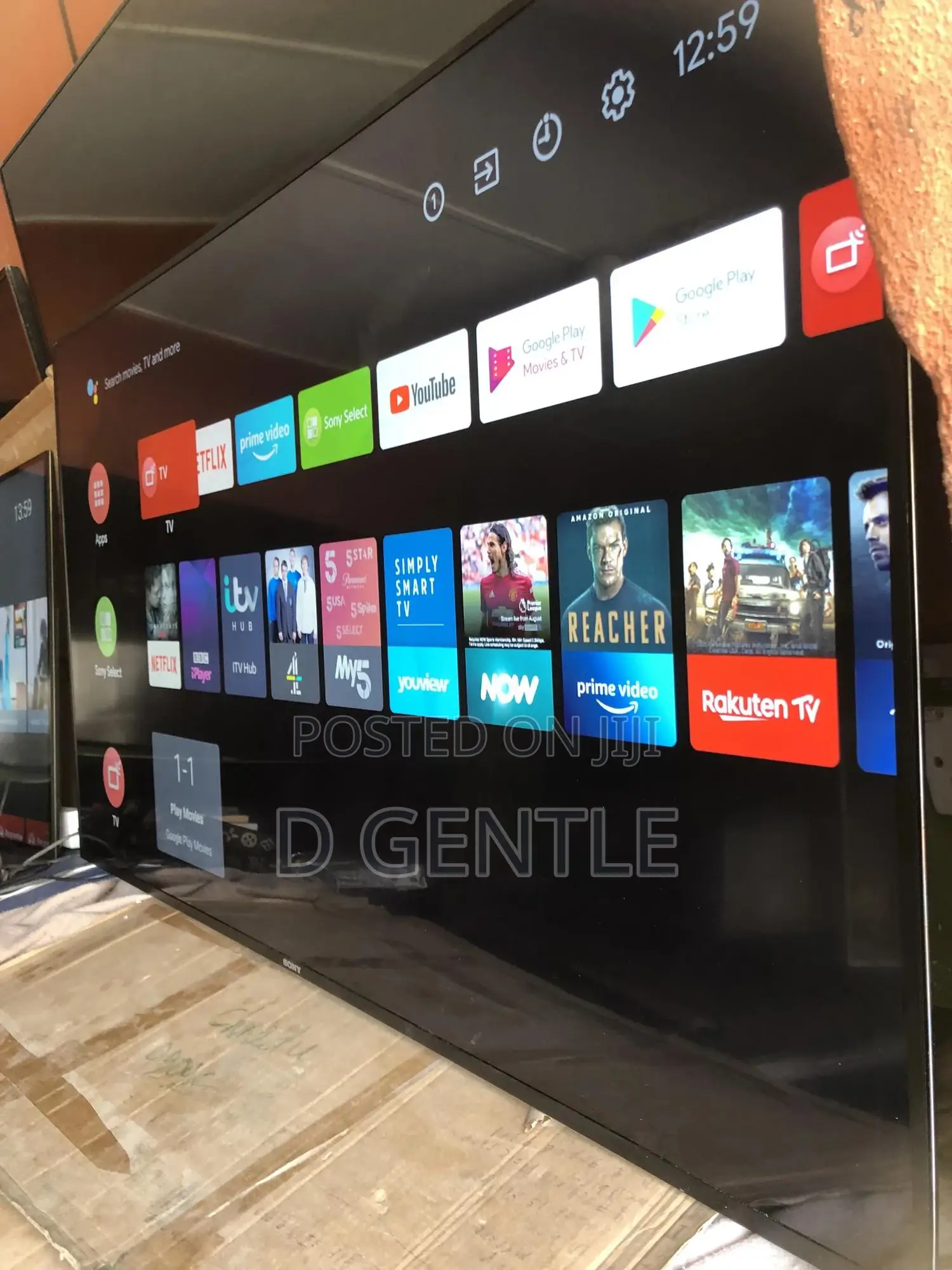 65” Sony Android UHD HDR Ultra Slim Full Smart Netflix