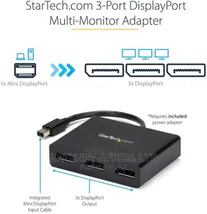 Mini Displayport to Multi Monitor Adapter Displayport Dock