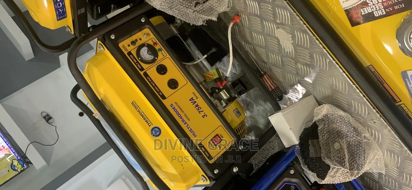 Hustler 40000es 3.5kva Petrol Generator
