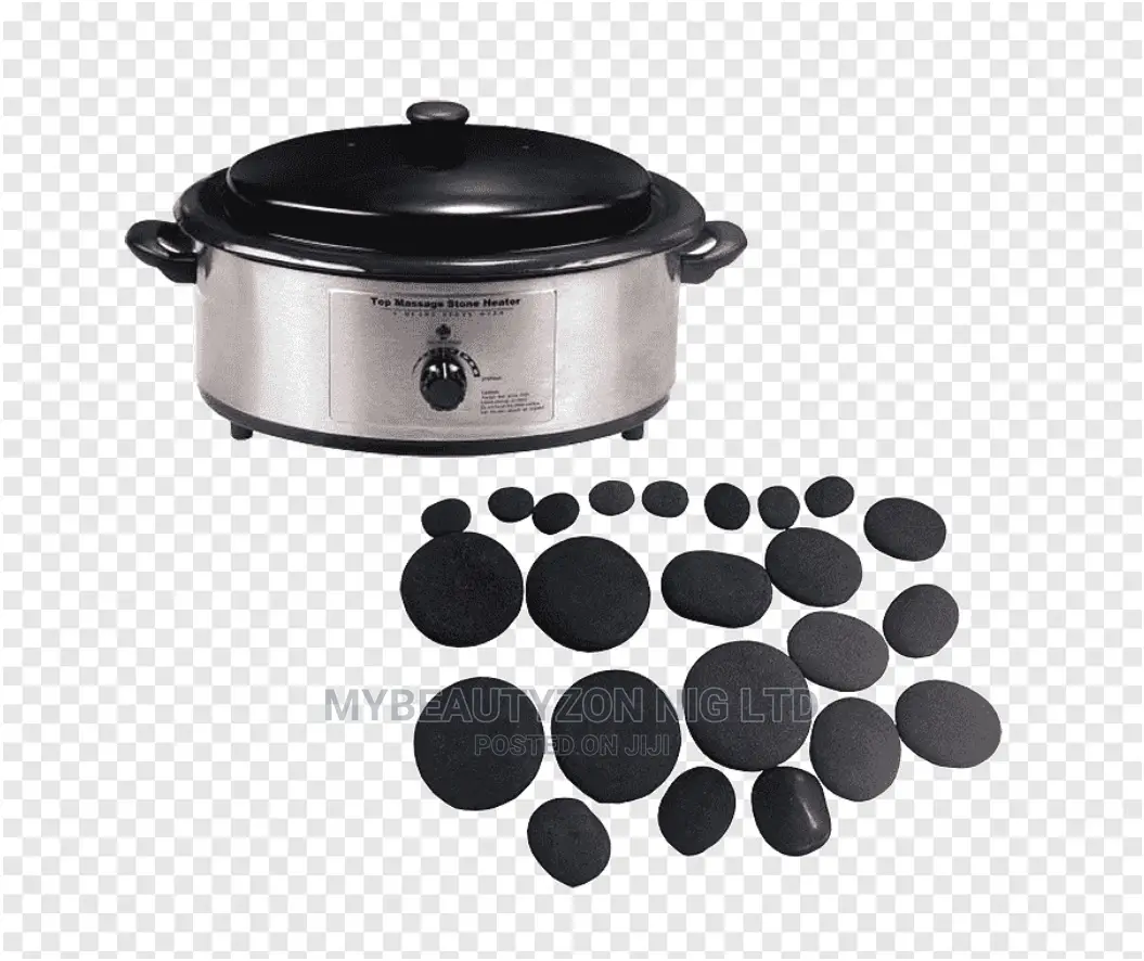 Massage Stone Heating Pot With 16pcs Stones