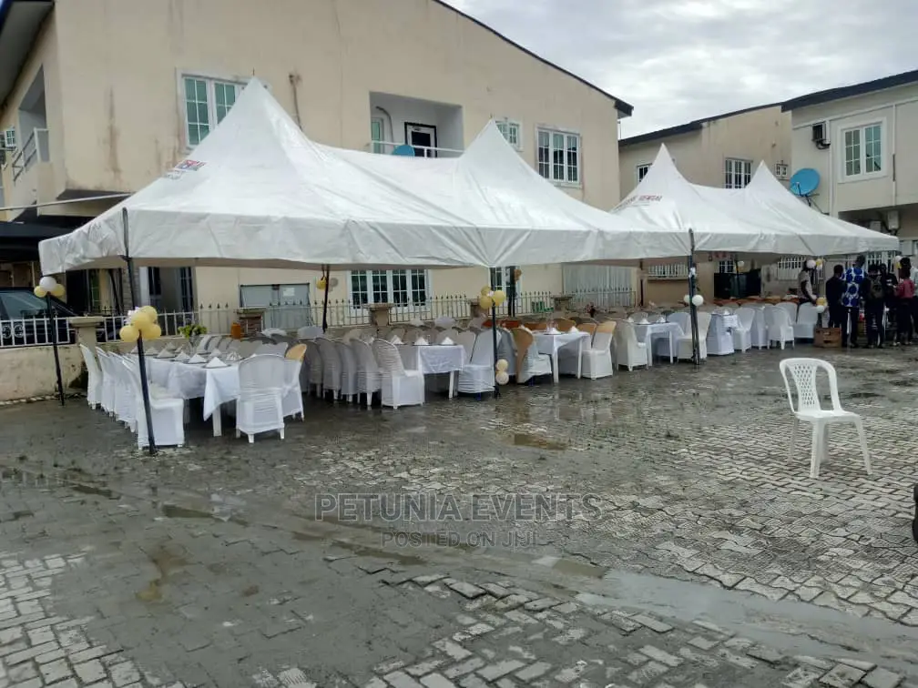 Canopies, Chairs, Tables