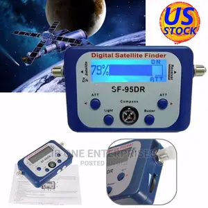 Portable Digital LCD Satellite Finder Signal Strength