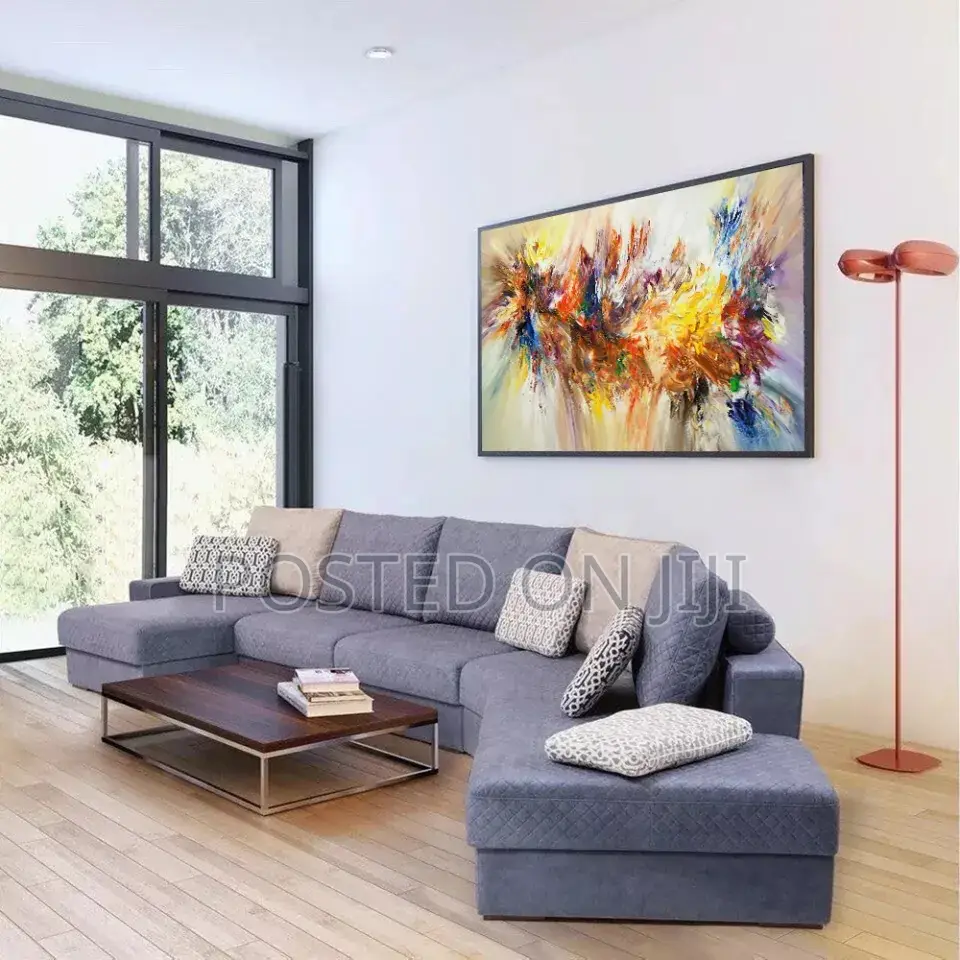 Large Abstract Colourful Art