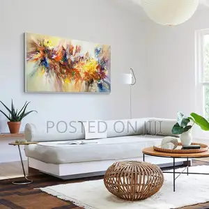 Large Abstract Colourful Art