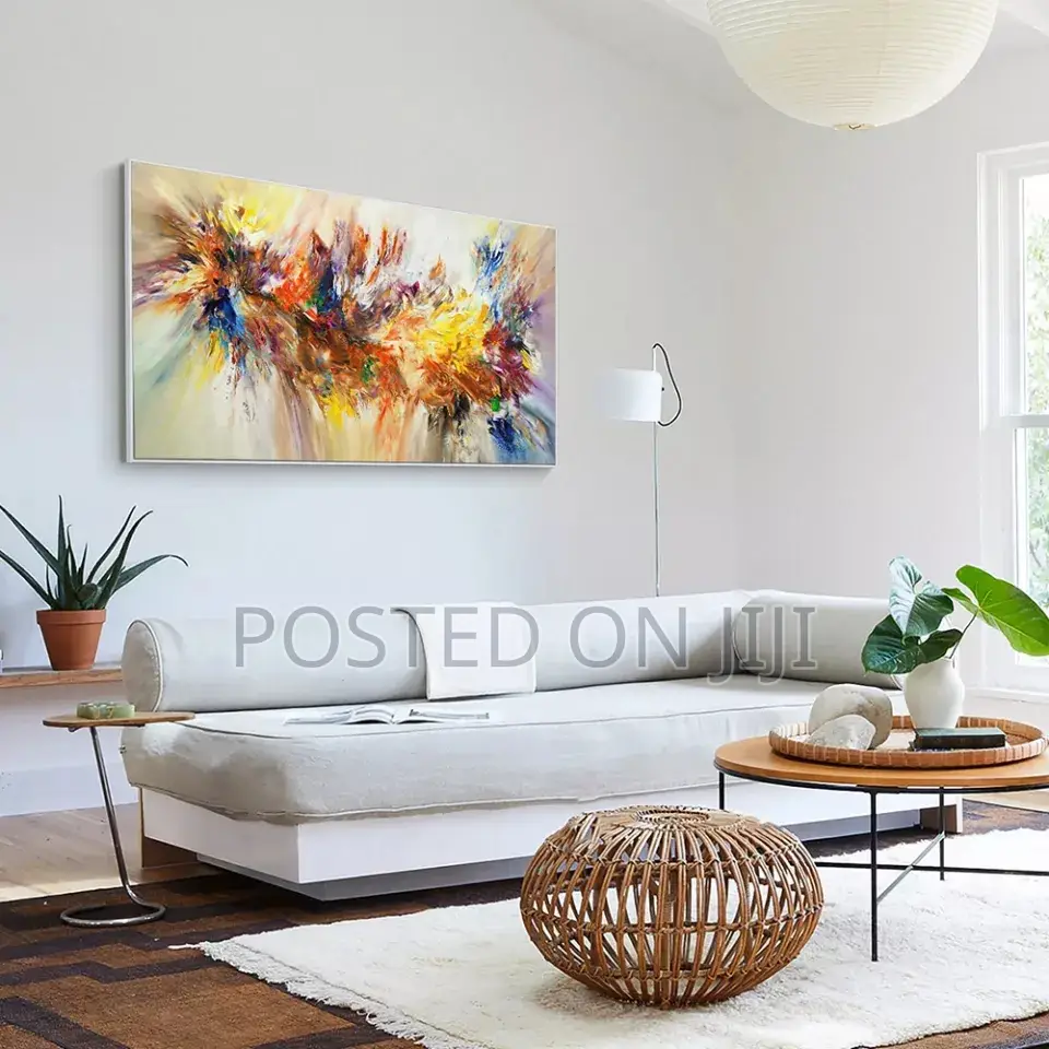 Large Abstract Colourful Art