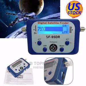 Digital Satellite Signal Meter Finder