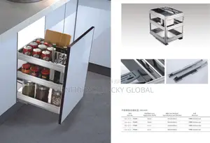 Pull Out Kitchen Cabinet Organizer Drawer