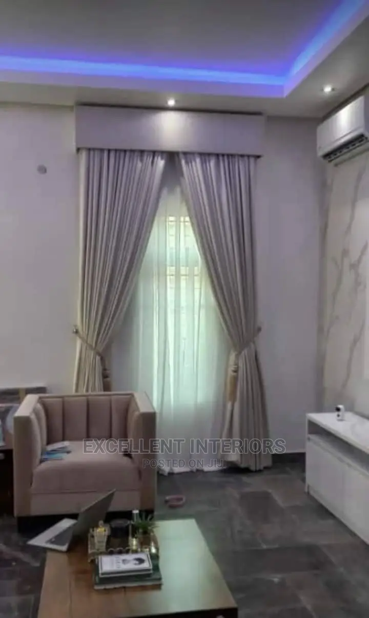 Quality Light Ash Board Design Curtain.