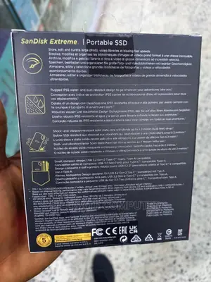 Sandisk Extreme Portable SSD 2tb 1050mbps