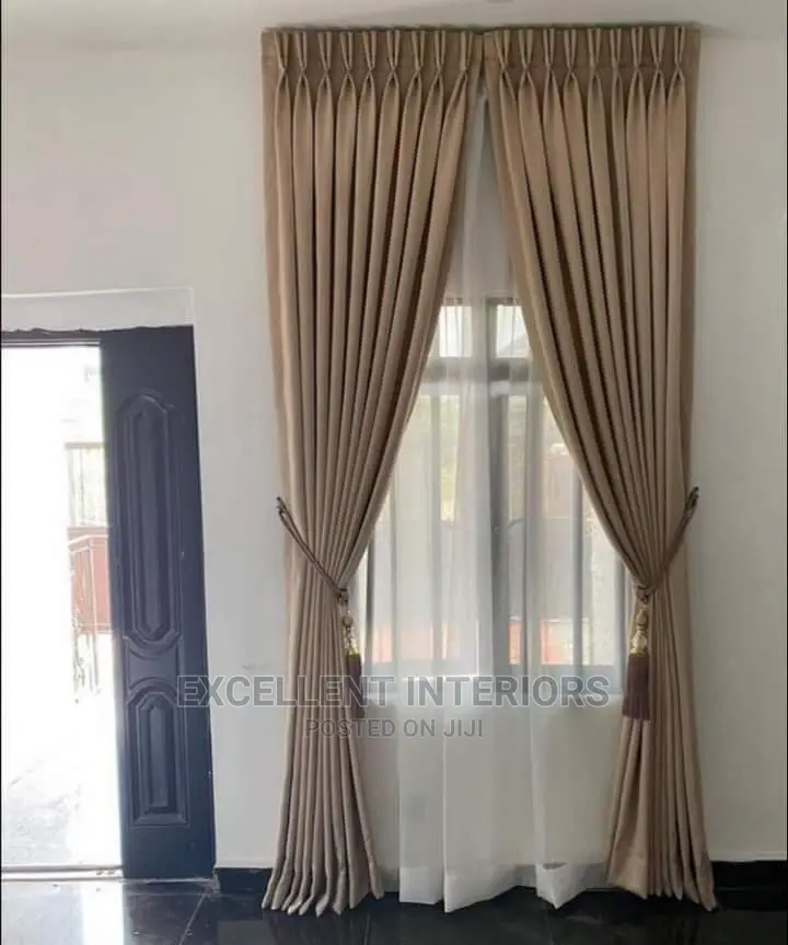 Quality Pleated Curtain From Excellent Interiors.
