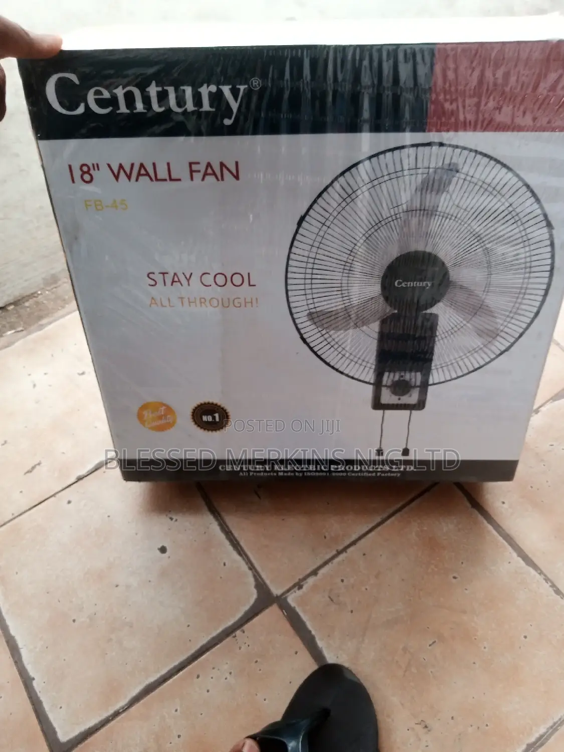 Century Wall Fan 18"