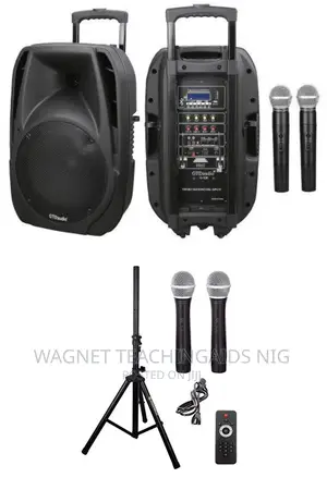 15-Inch Rechargeable Powered PA Speaker