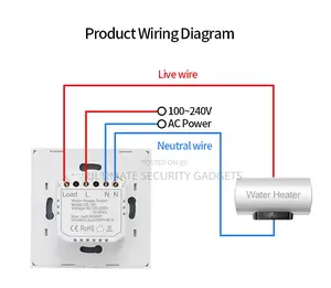20A Wi-Fi Tuya Smart AC Switch