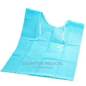 Patient Bibs – Blue, 54 X 60cm, 80pcs