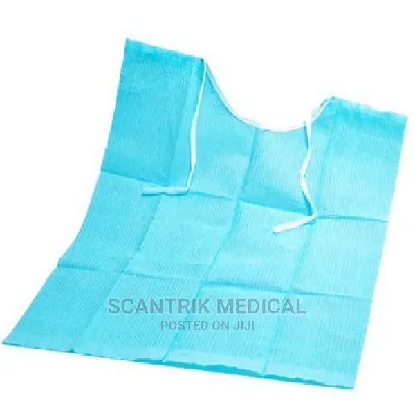 Patient Bibs – Blue, 54 X 60cm, 80pcs