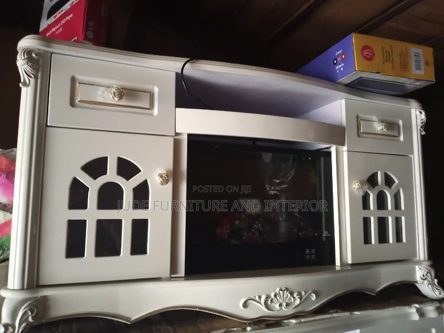 Small Size Fire Tvstand