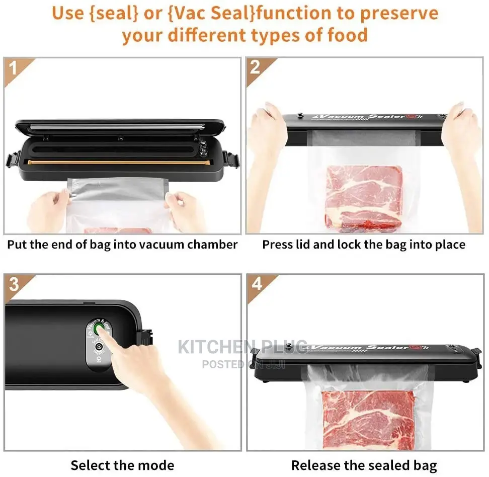 Automatic Food Saver Vacuum Sealer Machine