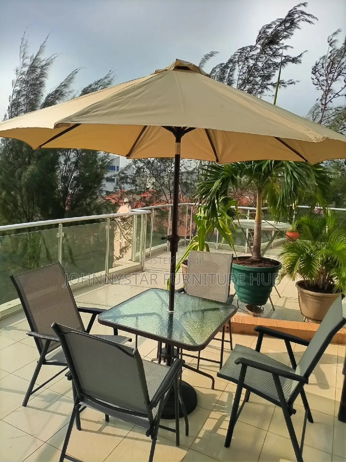 Turkish Outdoor Table With 4 Chairs