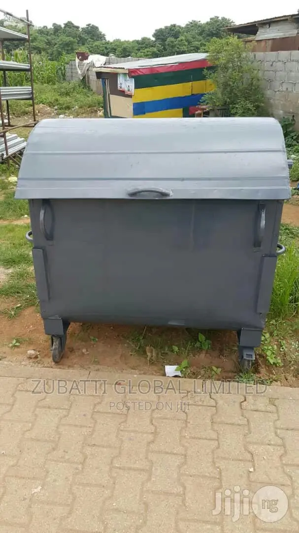 Galvanized Waste Bin / Galvanize Industrial Waste Bin