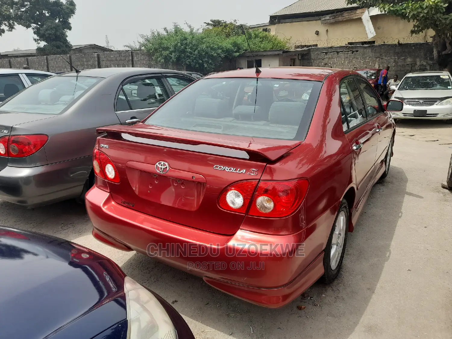 Toyota Corolla S 2007 Red