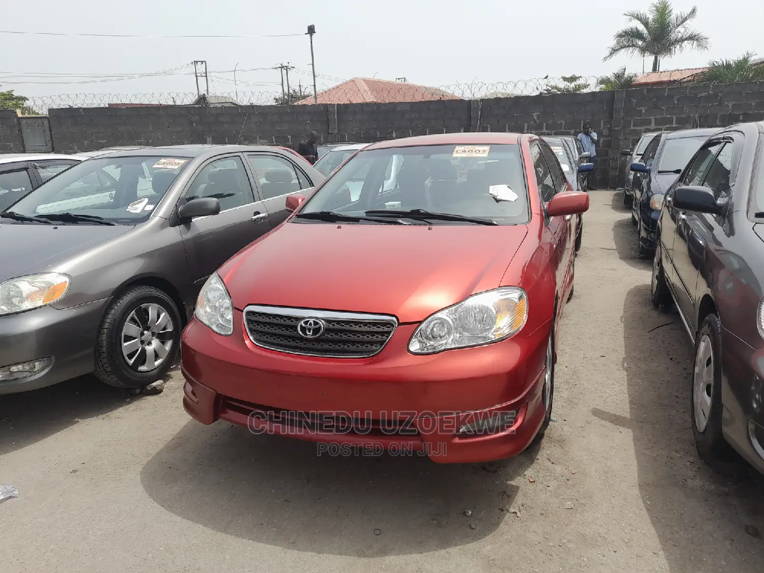 Toyota Corolla S 2007 Red