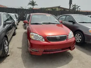 Toyota Corolla S 2007 Red