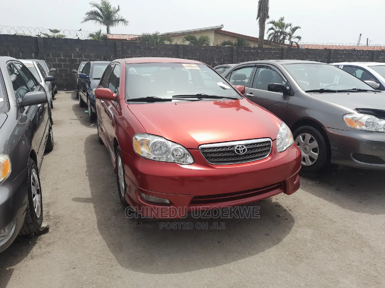 Toyota Corolla S 2007 Red