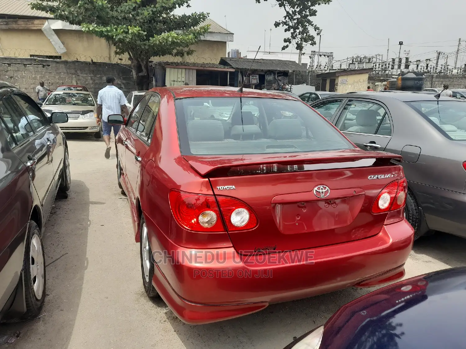 Toyota Corolla S 2007 Red
