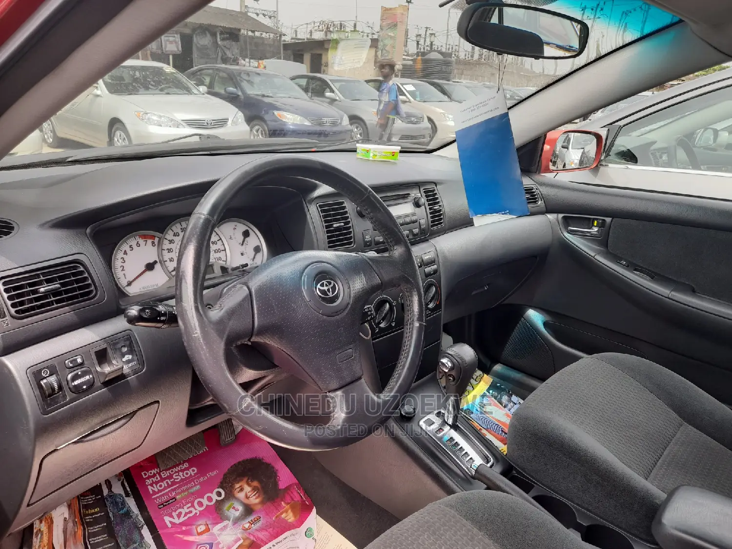 Toyota Corolla S 2007 Red