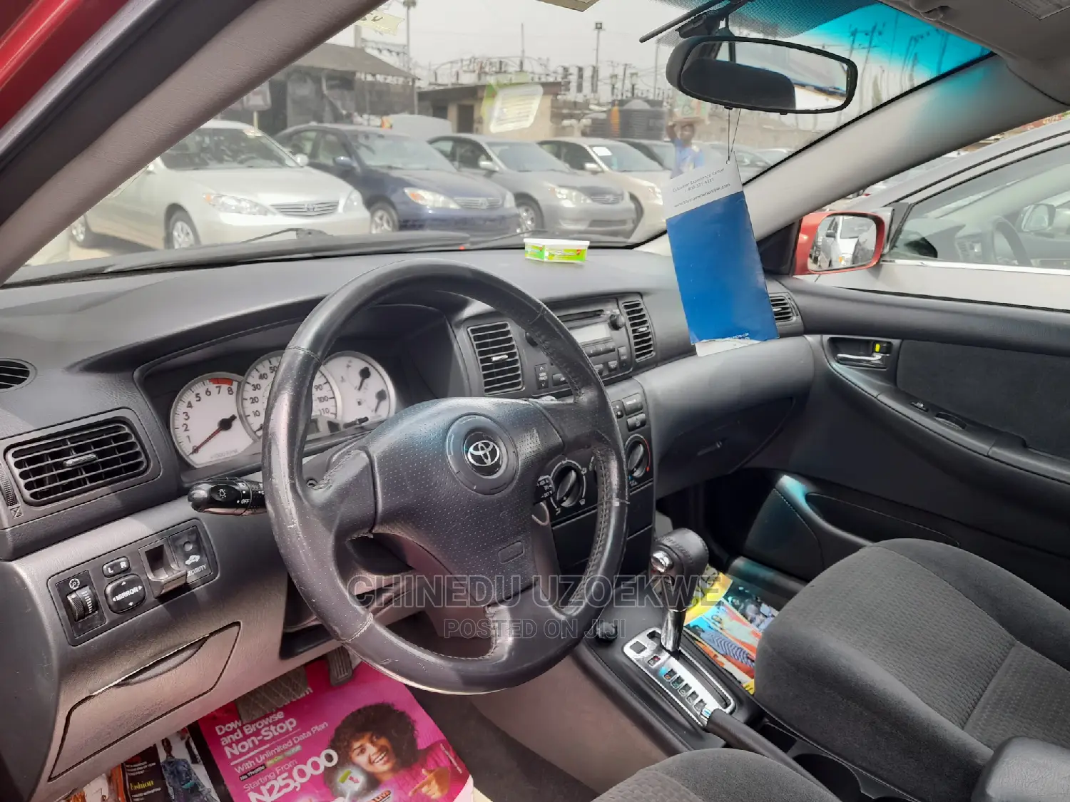 Toyota Corolla S 2007 Red